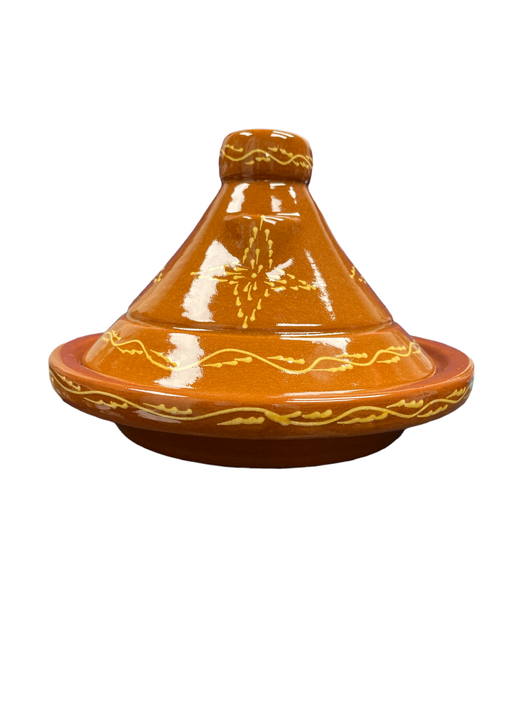 Tagine Decorated 35 cm Pottery ZaytunaMart.ca