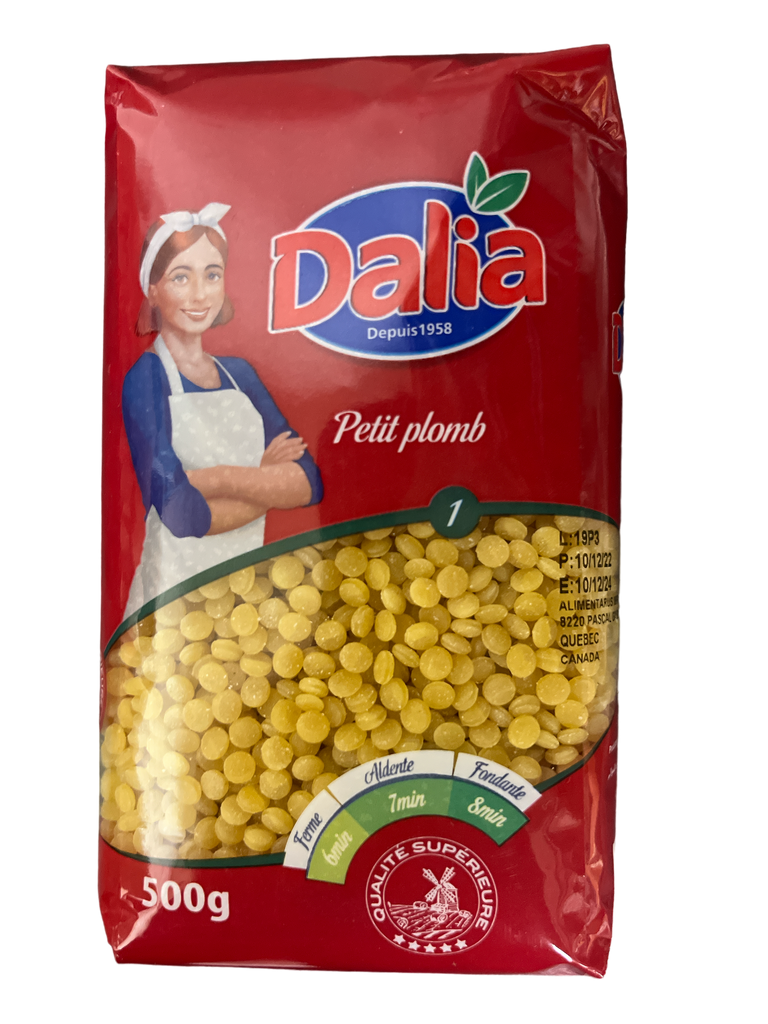 Pasta petit plomb Dalia 500g Couscous Zaytunamart.ca