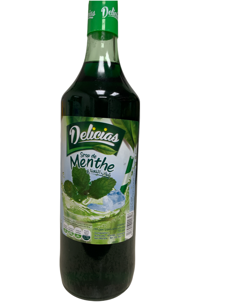 Syrup Mint Delicias 1L Syrup ZaytunaMart.ca