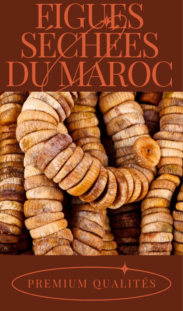 Moroccan Fresh Natural Dry Figs 400g ZaytunaMart.ca