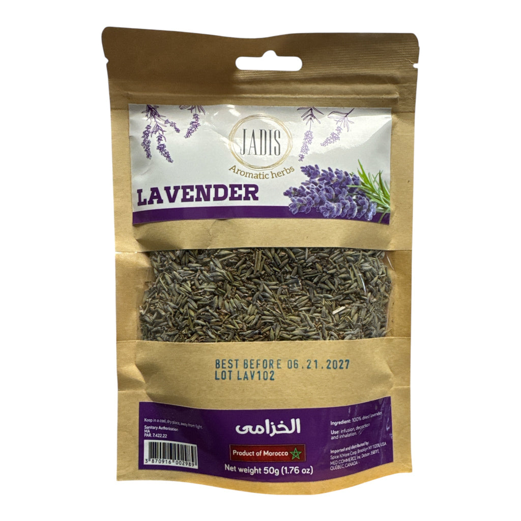 JADIS dried Lavender Flower 50g Tea ZaytunaMart.ca