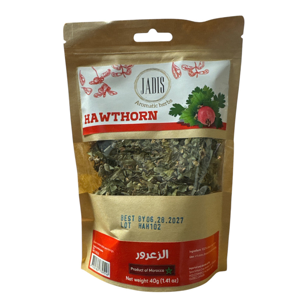 JADIS Hawthorn leaves 40g Tea ZaytunaMart.ca