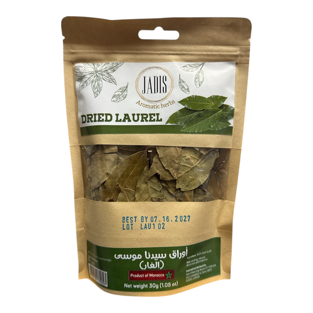 JADIS Laurel Bay Leaves 30g ZaytunaMart.ca