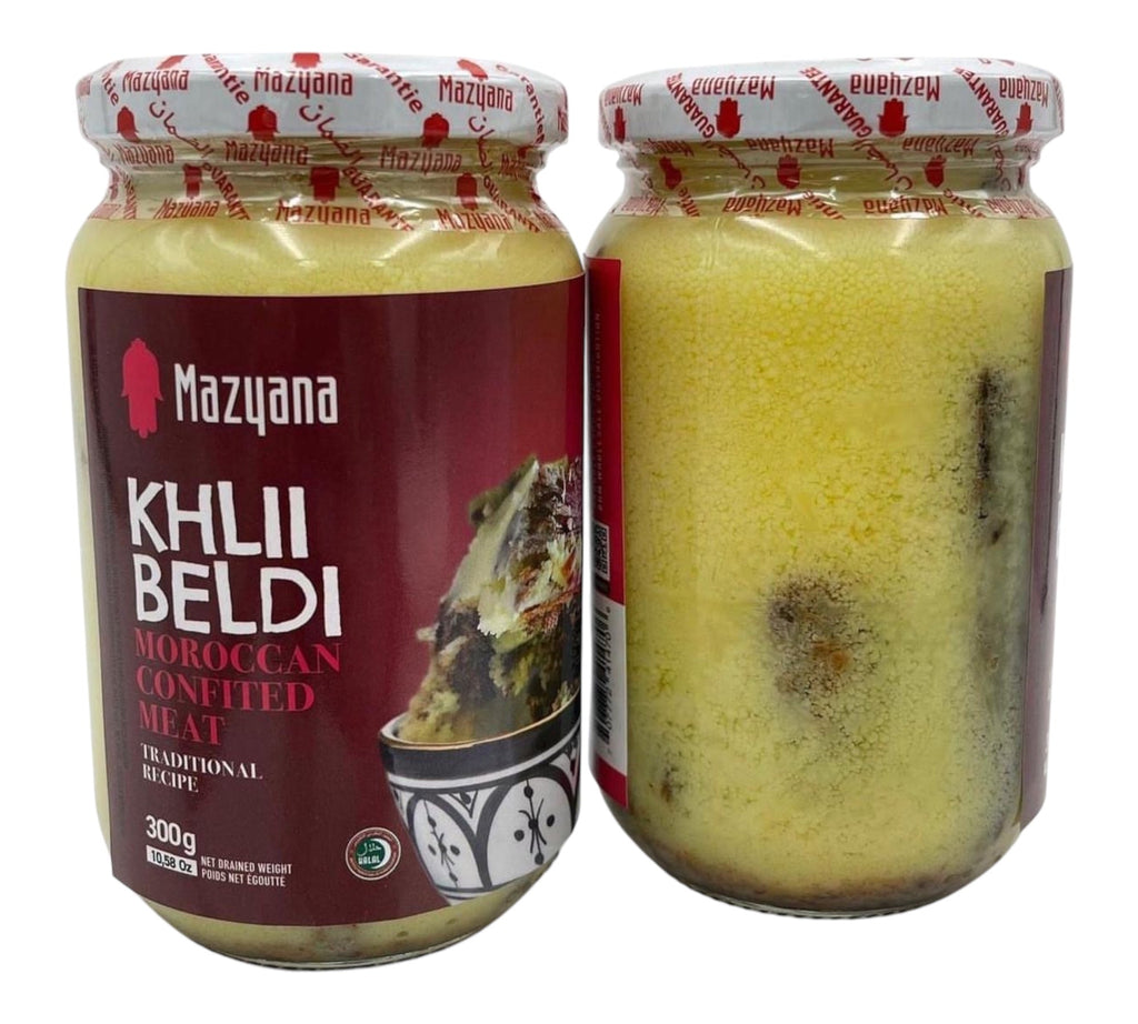 Mazyana Moroccan Confite Beef Khlii Beldi (Khlea) 300g FOODS ZaytunaMart.ca