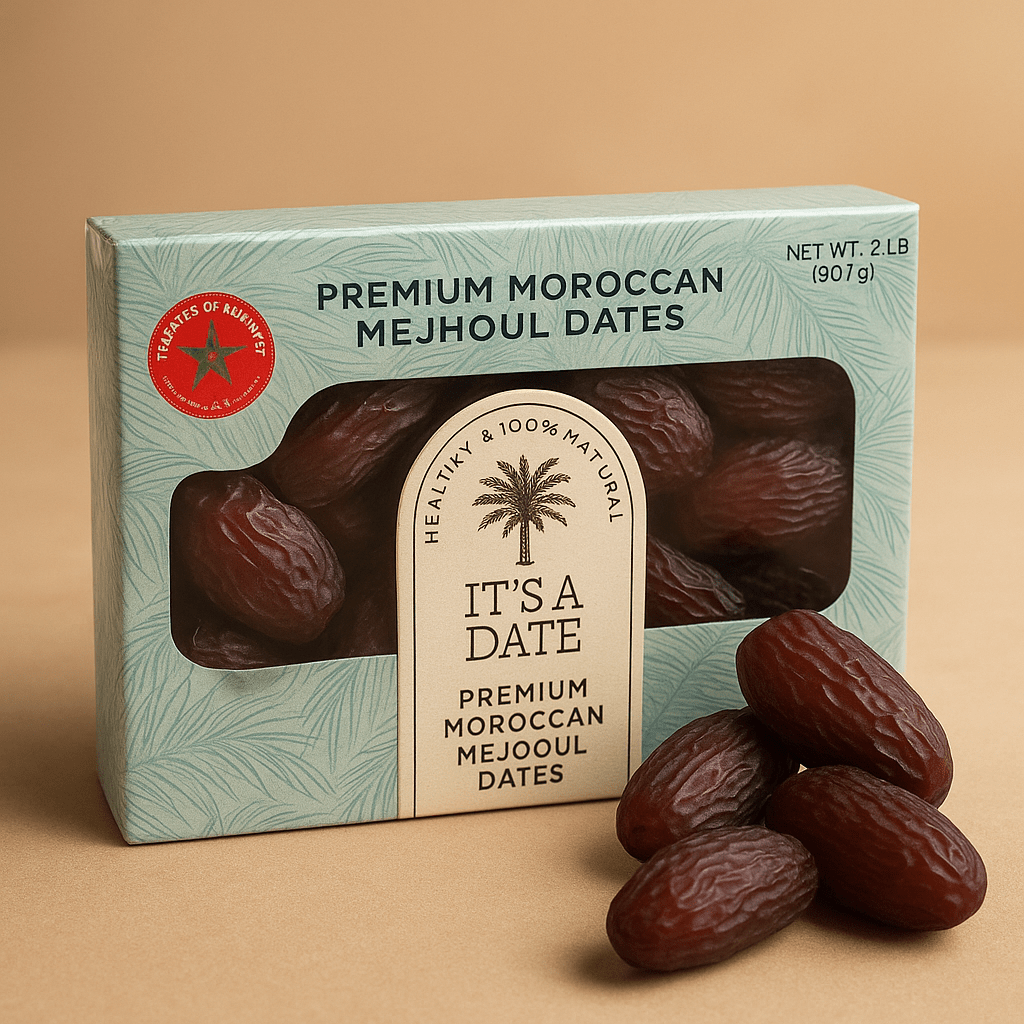 Moroccan Medjoul (Mejhoul) Dates - Nature’s Sweet Delight 2lbs - Authentic from Zaytuna Mart Canada