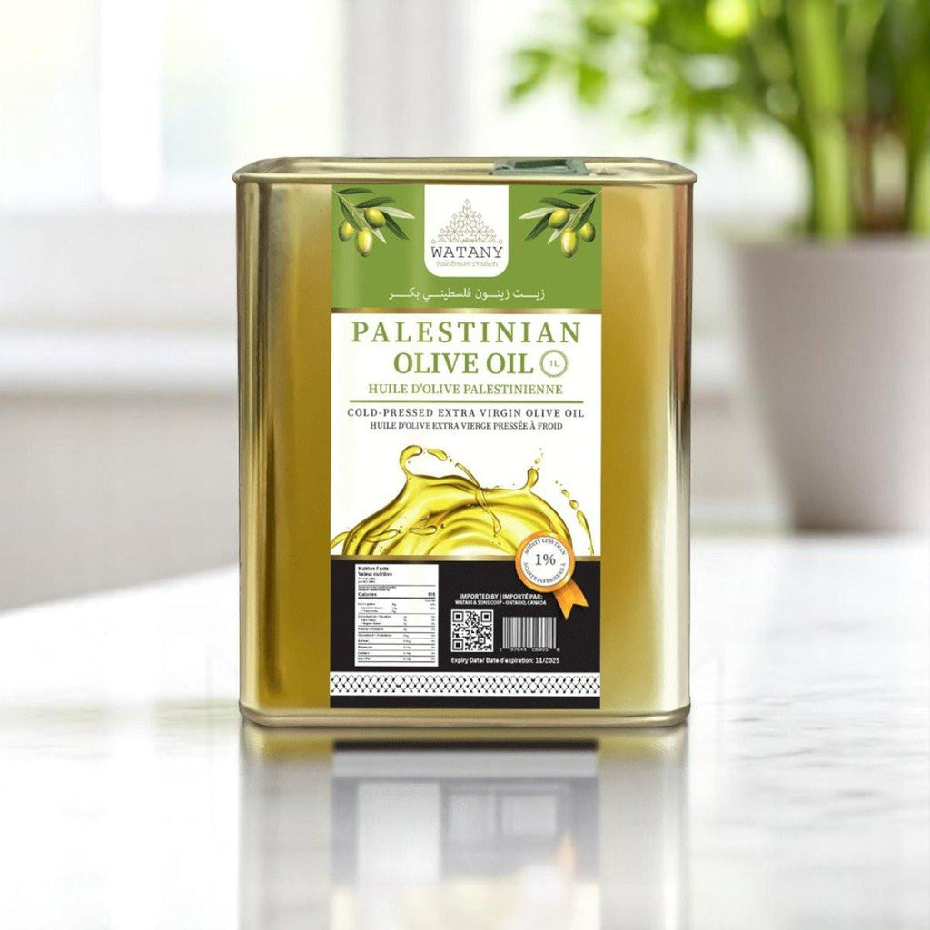 Palestinian Olive Oil from Jerusalem - Authentic from Zaytuna Mart Canada