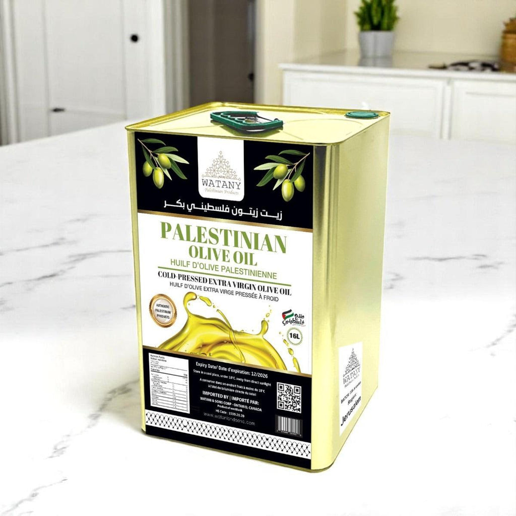 Palestinian Olive Oil from Jerusalem - Authentic from Zaytuna Mart Canada
