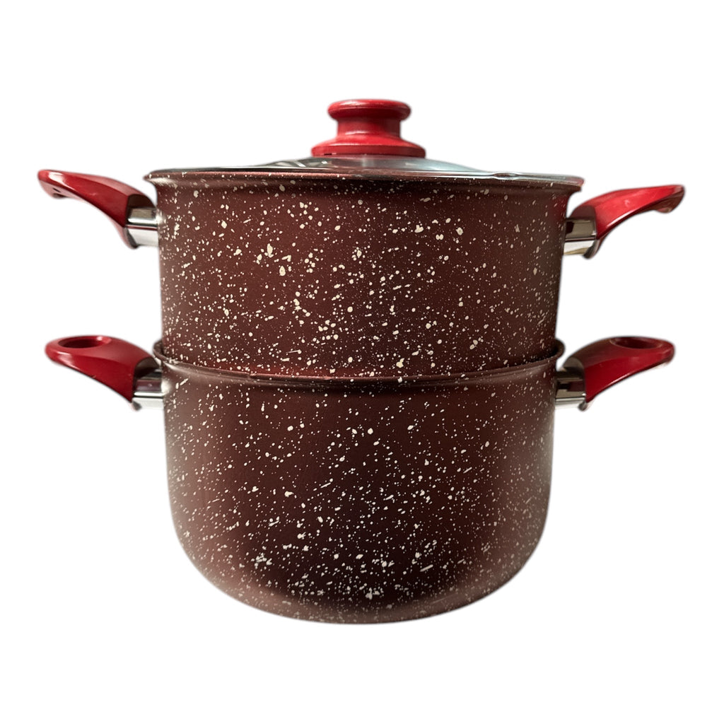 Royal Couscoussier Pot Granite Steamer 6L/22cm HOME ZaytunaMart.ca