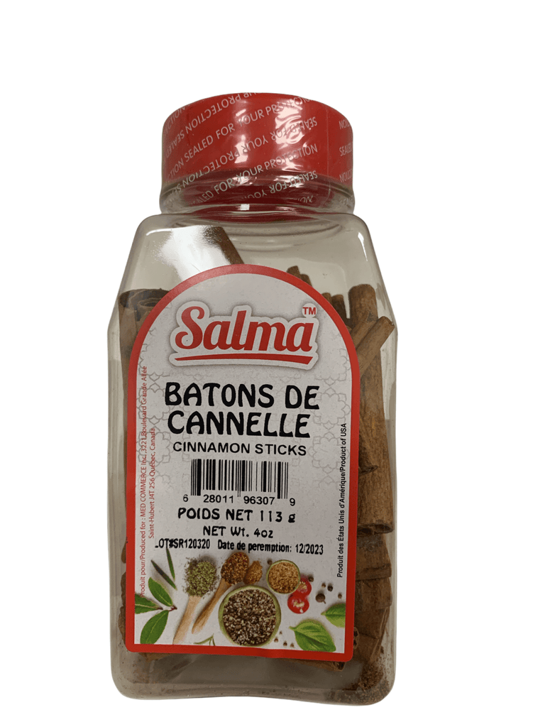 Salma Pure Cinnamon Sticks 113g ZaytunaMart.ca