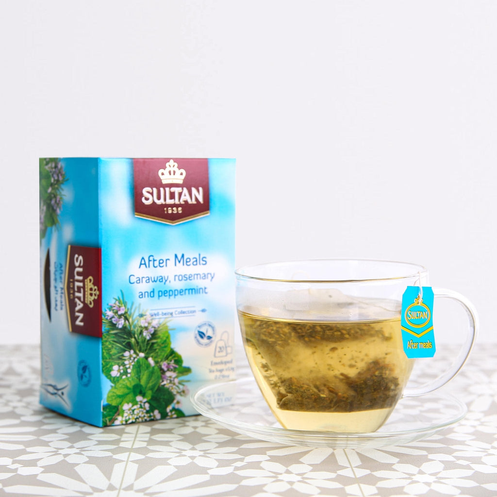 SULTAN Tisane Collection After Meals: Caraway, Rosemary & Peppermint - 20 Bags FOODS ZaytunaMart.ca