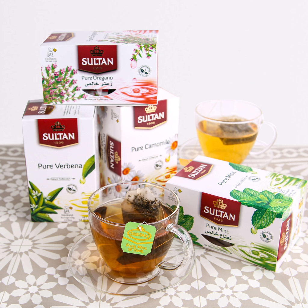 SULTAN Tisane Pure Oregano - 5 Pack (20 Bags Each) FOODS ZaytunaMart.ca