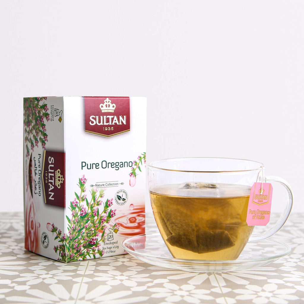 SULTAN Tisane Pure Oregano - 5 Pack (20 Bags Each) FOODS ZaytunaMart.ca