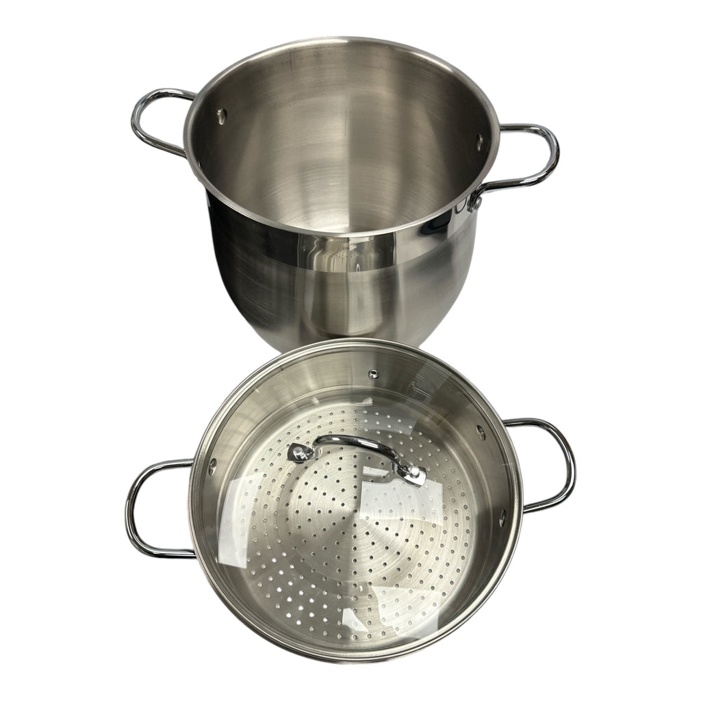 TAYEB Couscoussier Pot Stainless Steel Steamer 6L - Authentic from Zaytuna Mart Canada