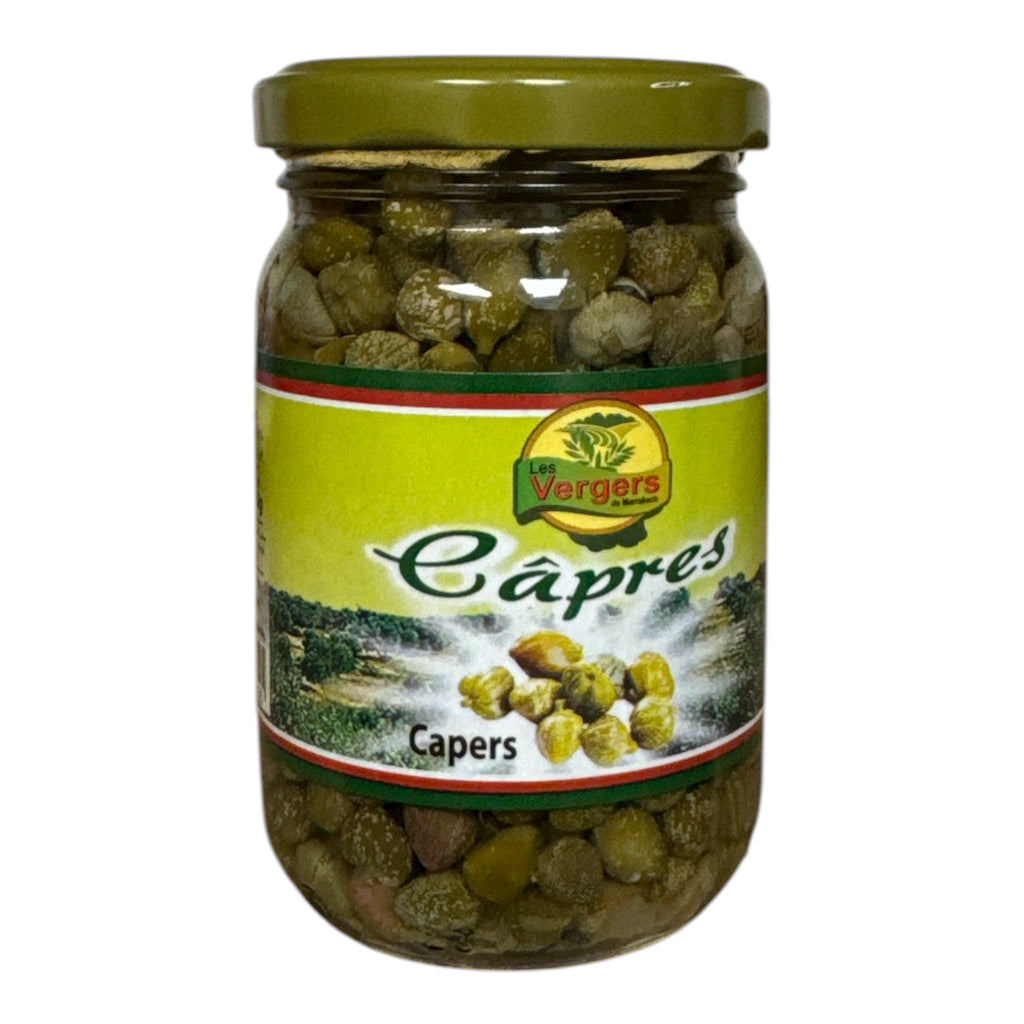 Vergers Pickled Capers 210g - Authentic from Zaytuna Mart Canada