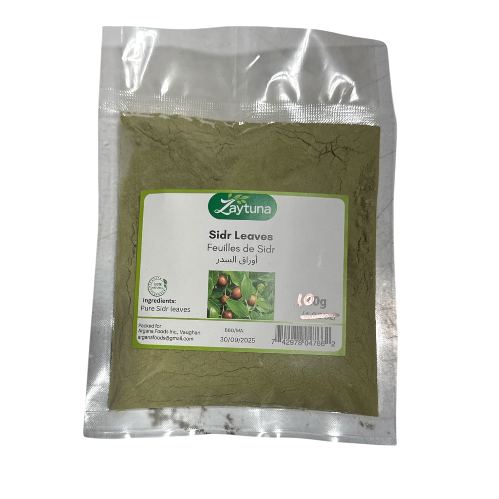 Zaytuna Sidr Leaves powder 100g ZaytunaMart.ca